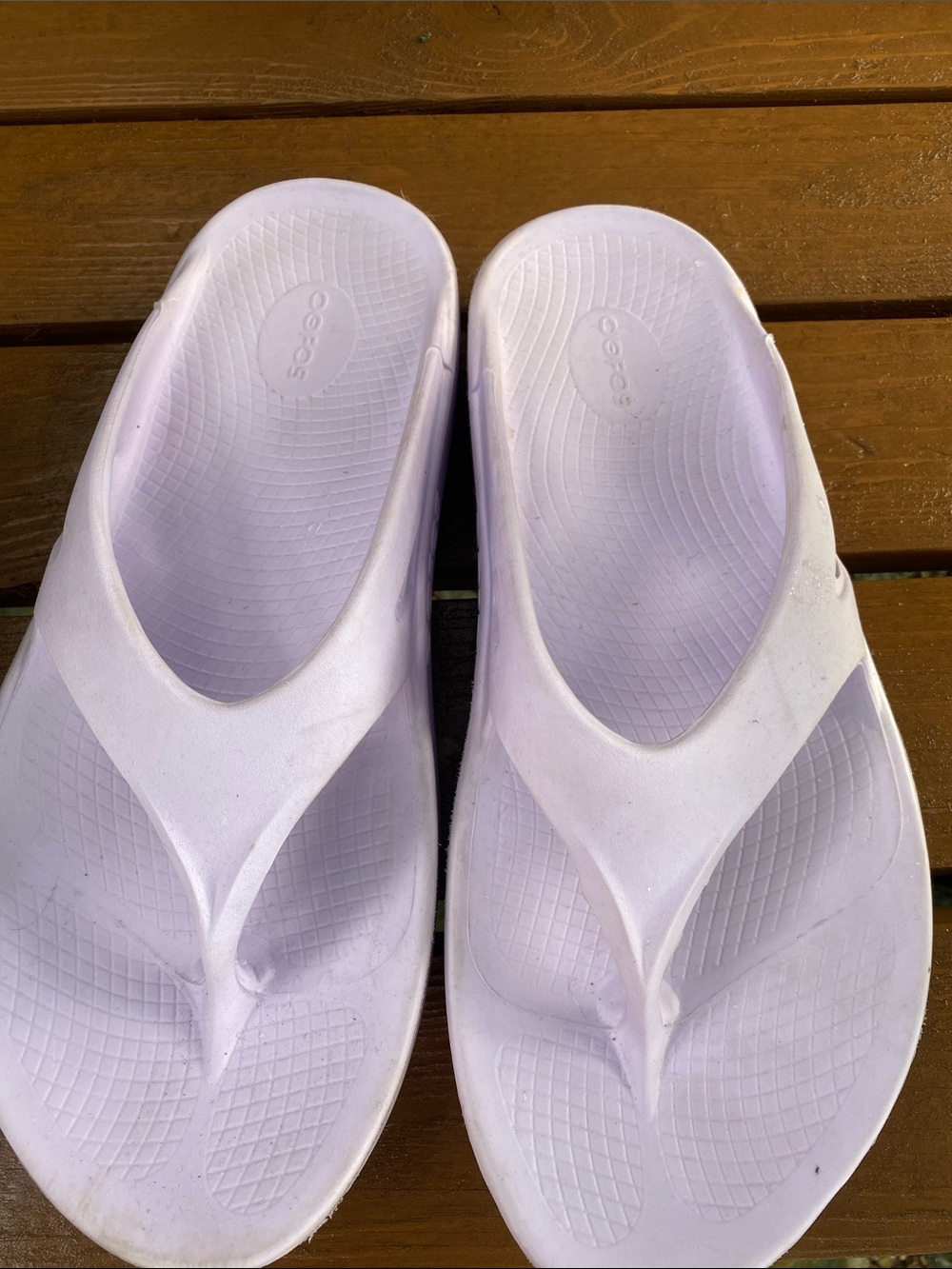 OOFOS Recovery Flip Sandals size 45 Men 12